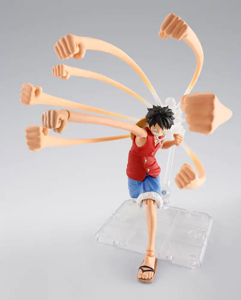 One Piece S.H. Figuarts sada příslušenství Monkey D. Luffy Romance Dawn Gum-Gum sada doplňkových dílů fotografii produktu