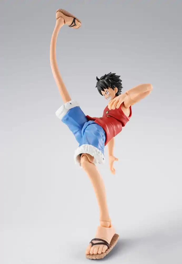 One Piece S.H. Figuarts sada příslušenství Monkey D. Luffy Romance Dawn Gum-Gum sada doplňkových dílů fotografii produktu