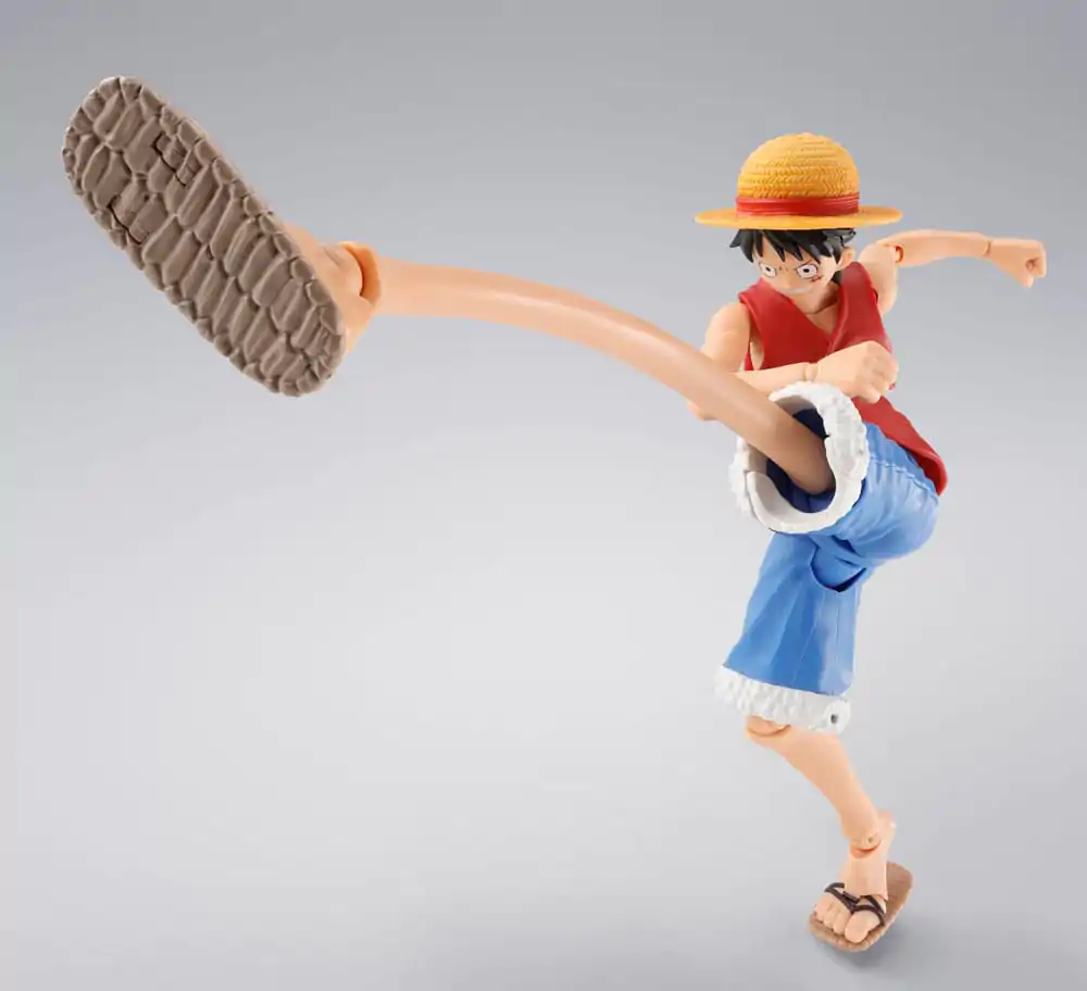 One Piece S.H. Figuarts sada příslušenství Monkey D. Luffy Romance Dawn Gum-Gum sada doplňkových dílů fotografii produktu