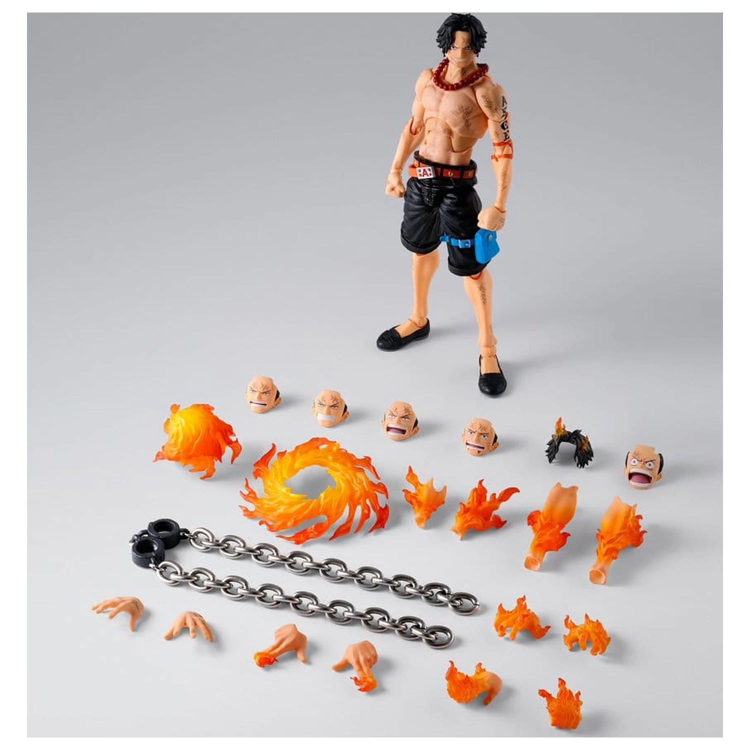 One Piece S.H. Figuarts akční figurka Portgas D. Ace -Marineford- 16 cm fotografii produktu
