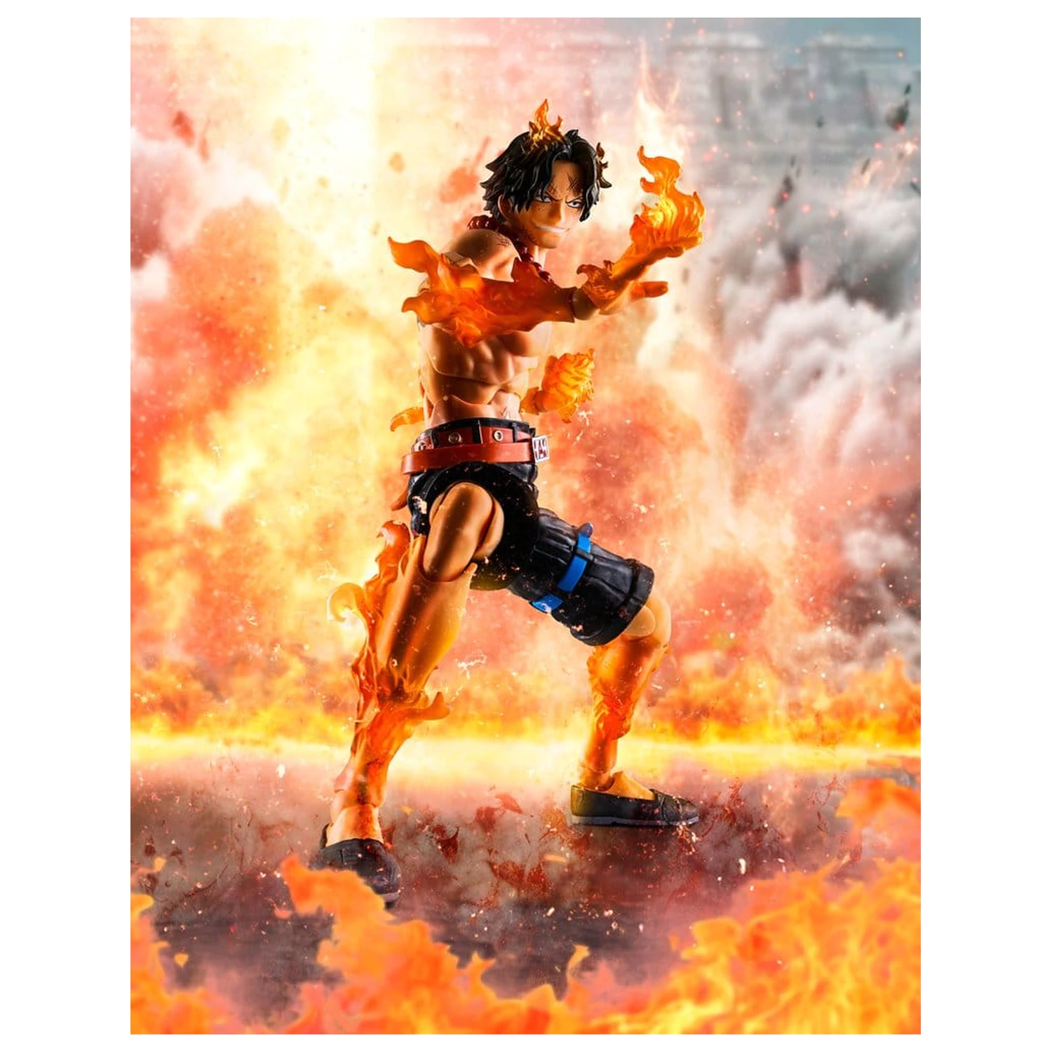 One Piece S.H. Figuarts akční figurka Portgas D. Ace -Marineford- 16 cm fotografii produktu