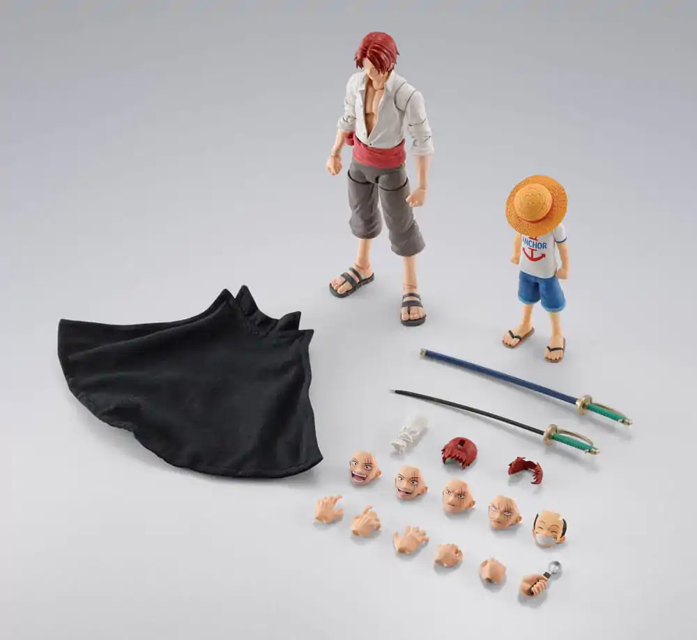 One Piece S.H.Figuarts akční figurka 2-Pack Shanks & Monkey D. Luffy Childhood Ver. fotografii produktu