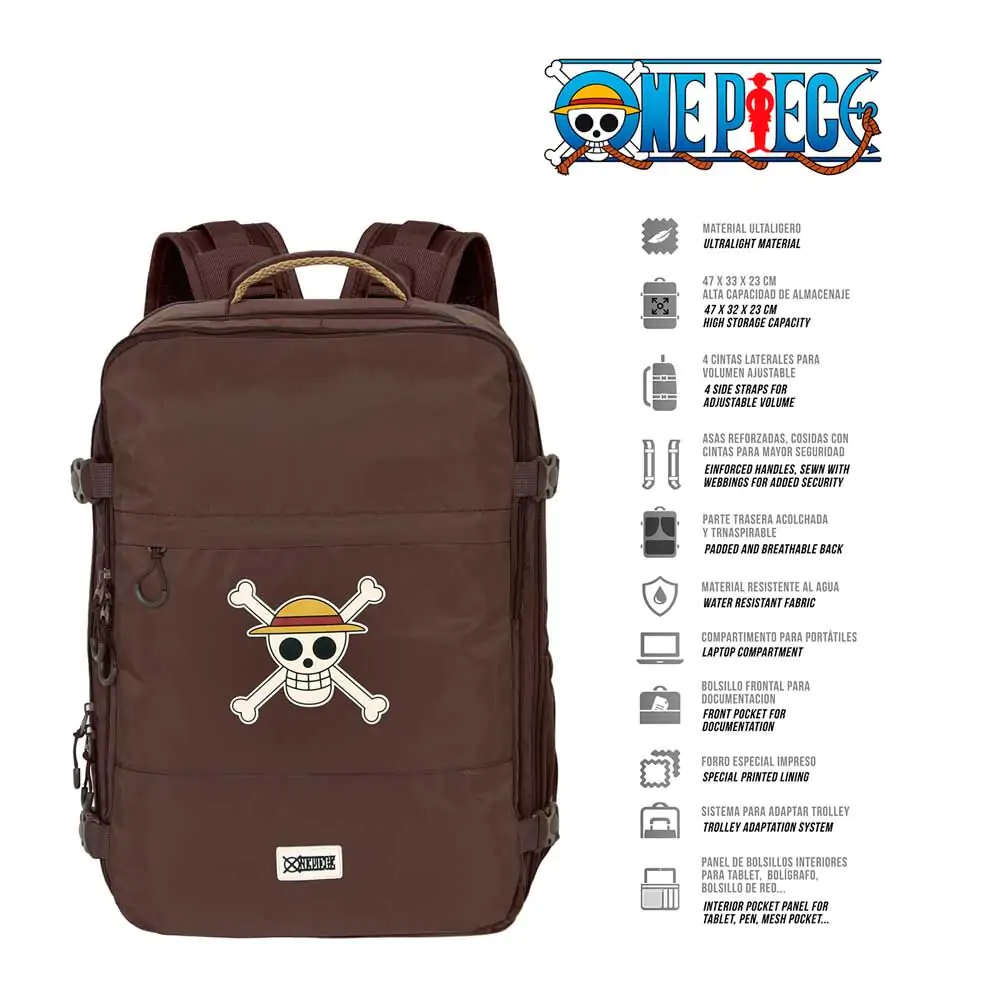 One Piece Skull batoh 49 cm fotografii produktu