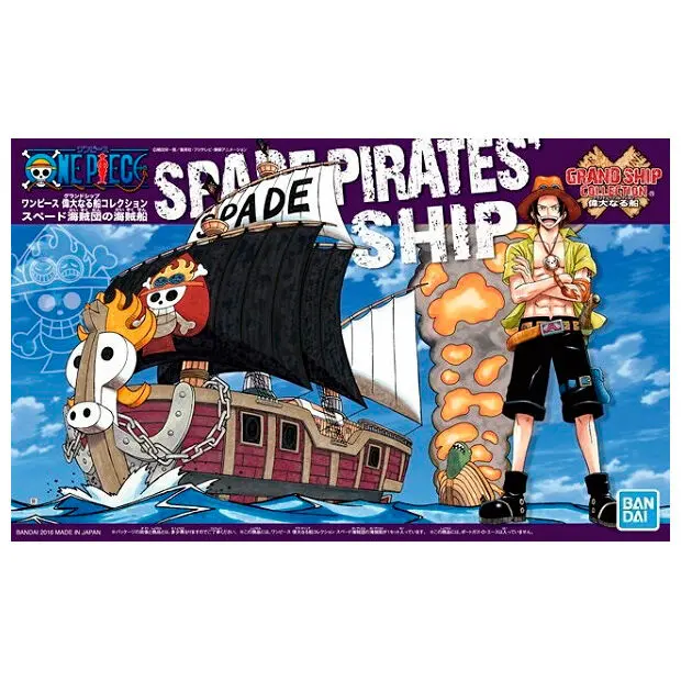 Sada modelu lodi pirátů Spade One Piece, figurka 15 cm fotografii produktu