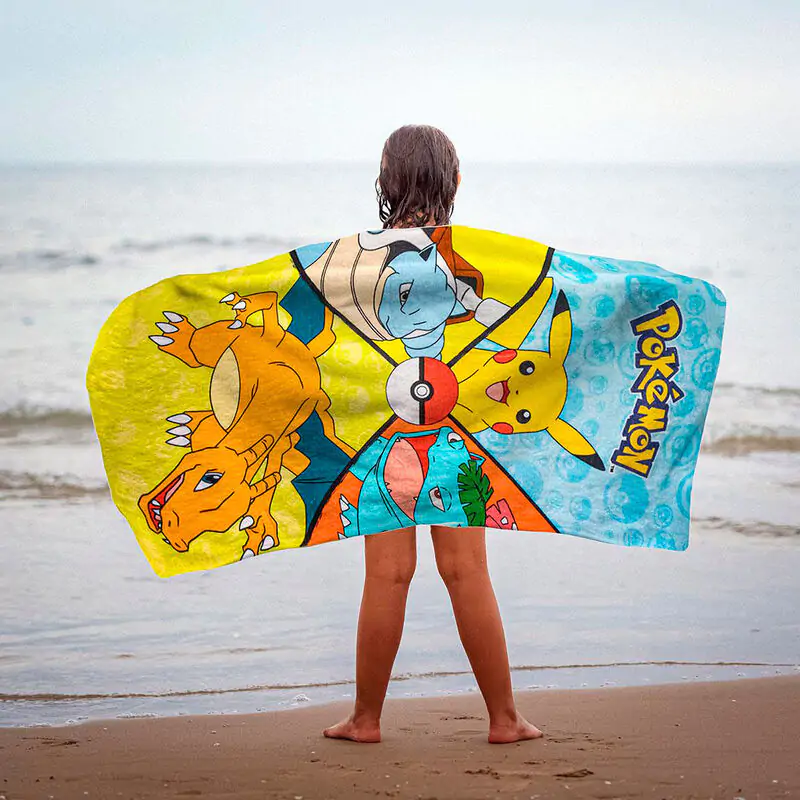 One Piece Premium Ručník Starter Pokemon 70 x 140 cm fotografii produktu