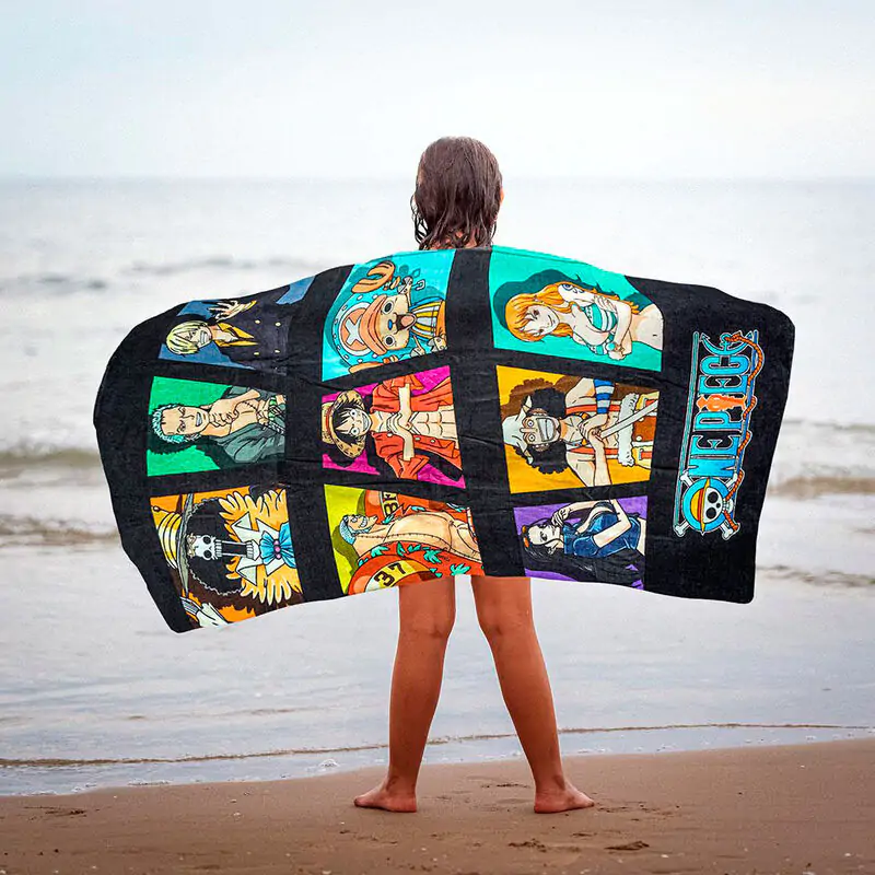 One Piece Premium Ručník Strawhat Crew 70 x 140 cm fotografii produktu