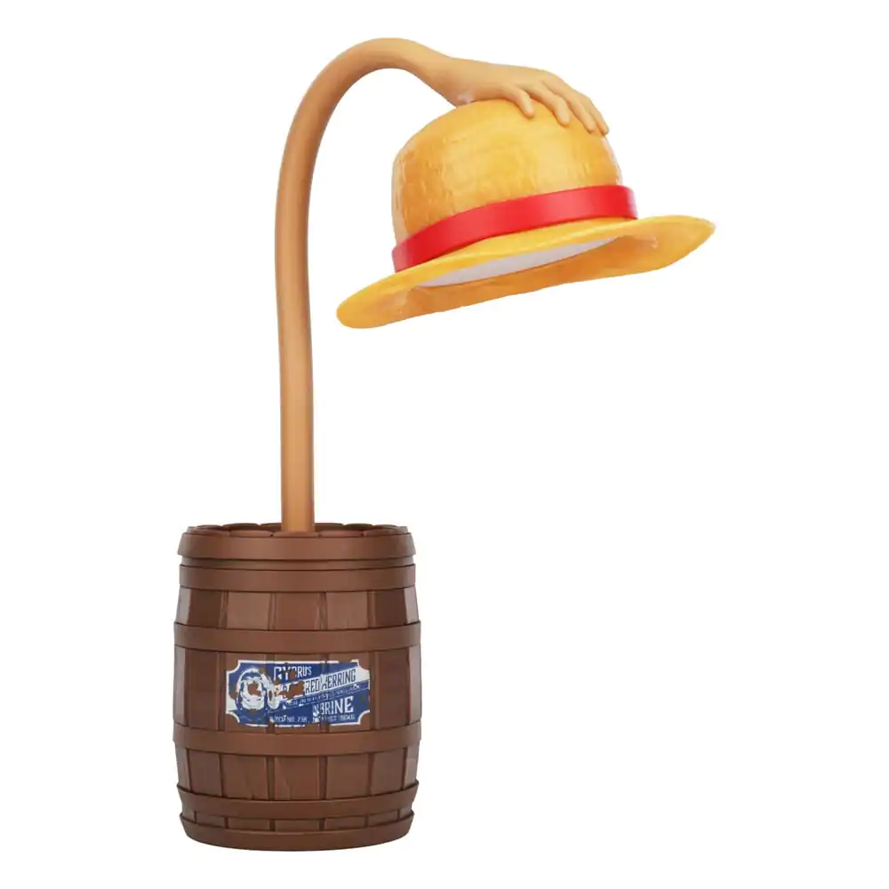 One Piece Polohovatelná Stolní Lampa Slaměný Klobouk 28 cm fotografii produktu