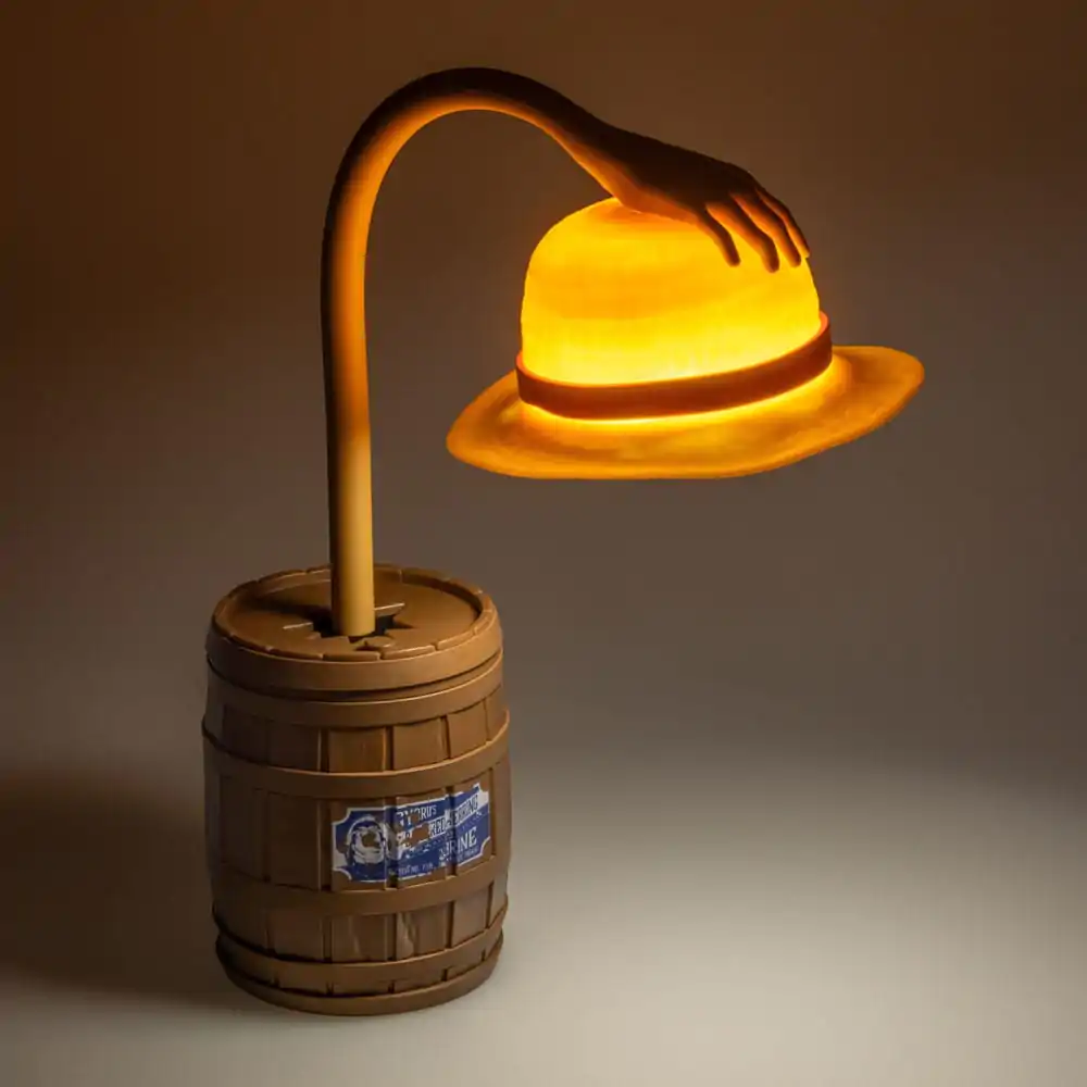 One Piece Polohovatelná Stolní Lampa Slaměný Klobouk 28 cm fotografii produktu