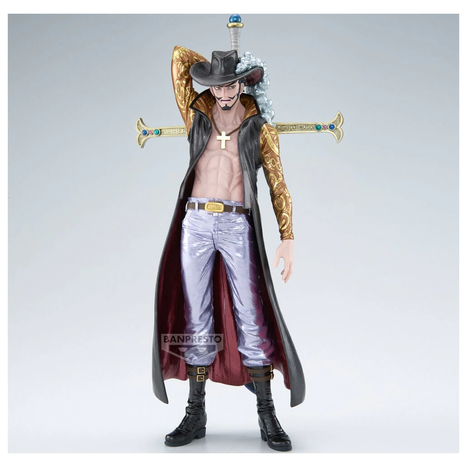 One Piece The Anime figurka Dracule Mihawk 34 cm fotografii produktu