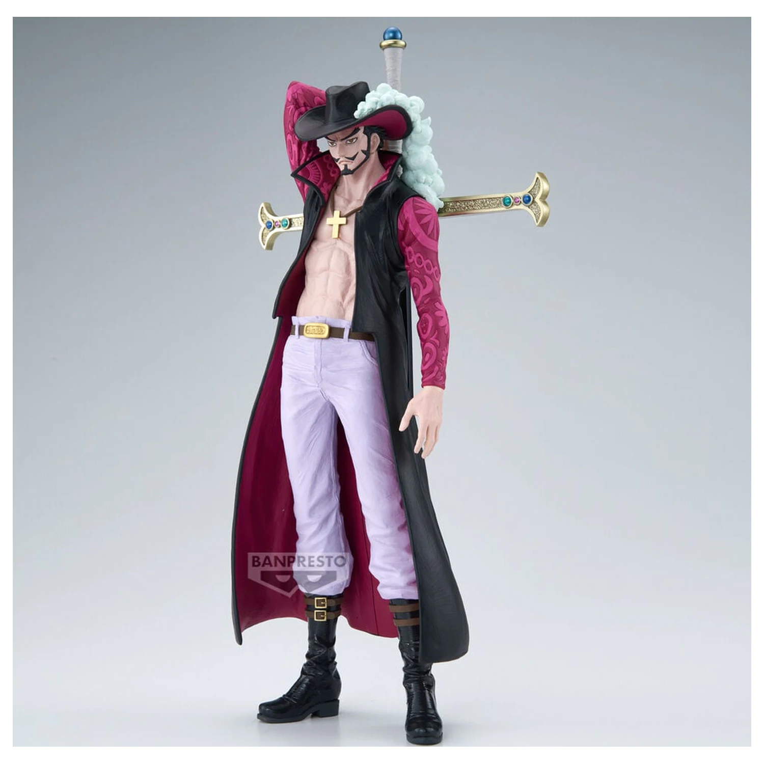 One Piece The Anime figurka Dracule Mihawk 34 cm fotografii produktu