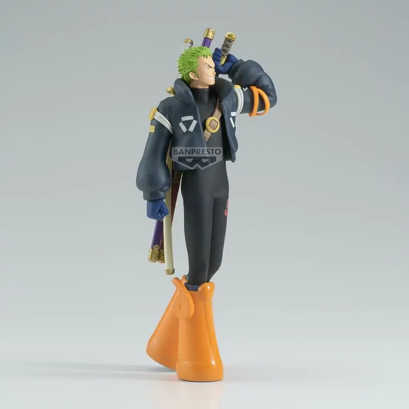 One Piece The Shukko Roronoa Zoro Egghead figurka 17 cm fotografii produktu