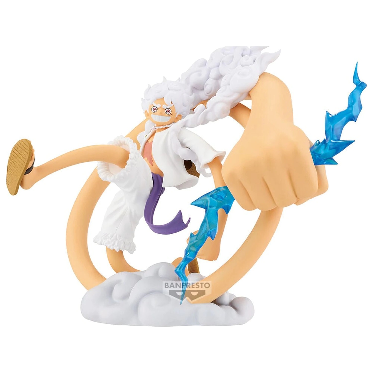 One Piece Theorama Soul Monkey D Luffy Gear 5 figurka 18cm fotografii produktu