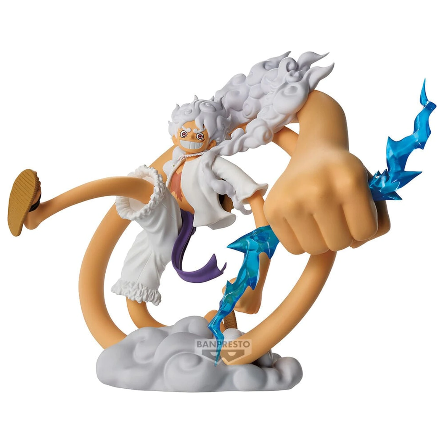 One Piece Theorama Soul Monkey D Luffy Gear 5 figurka 18cm fotografii produktu