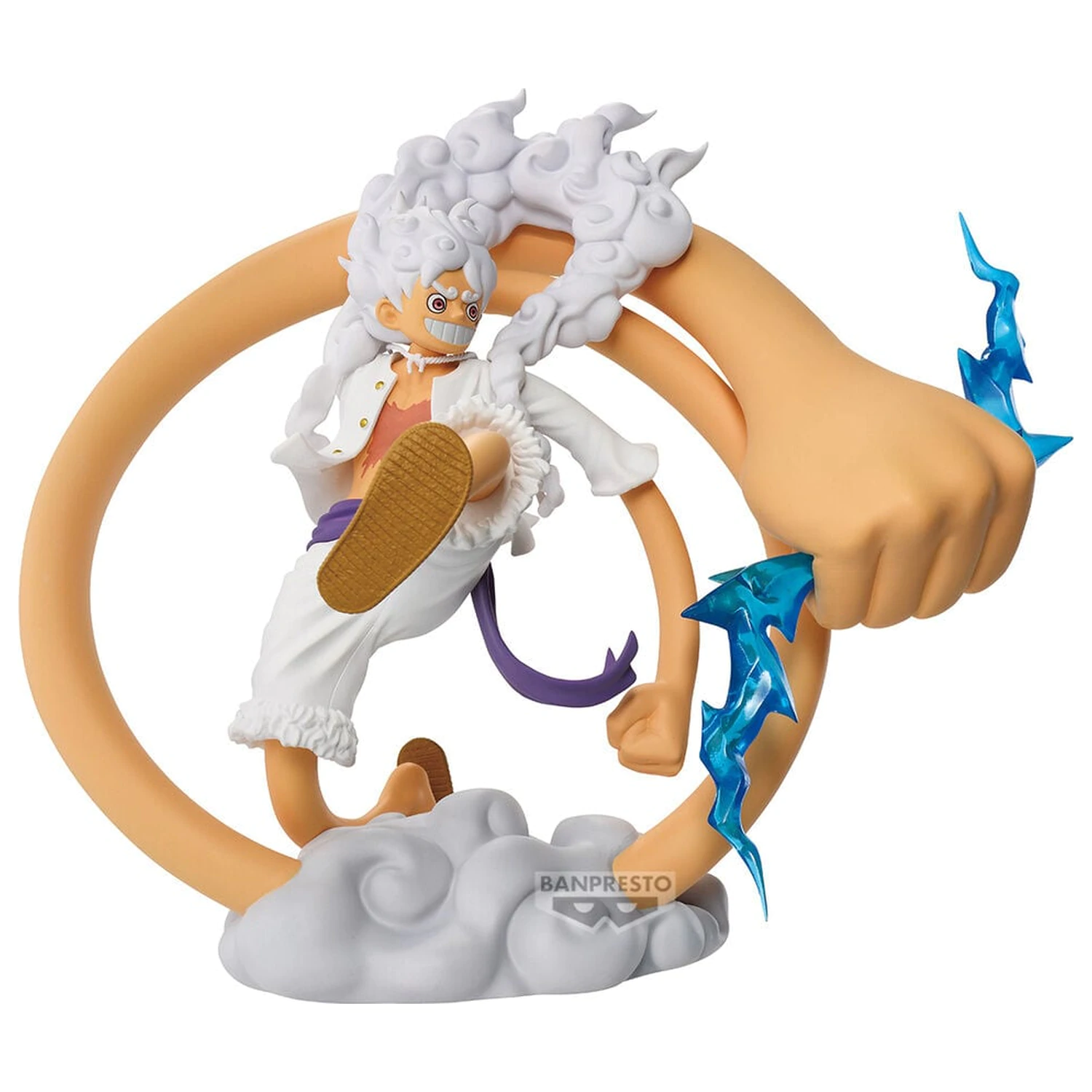 One Piece Theorama Soul Monkey D Luffy Gear 5 figurka 18cm fotografii produktu
