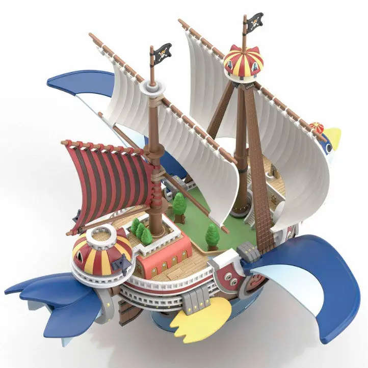 One Piece Thousand-Sunny Flying Model Ship Model Kit figurka 12 cm fotografii produktu