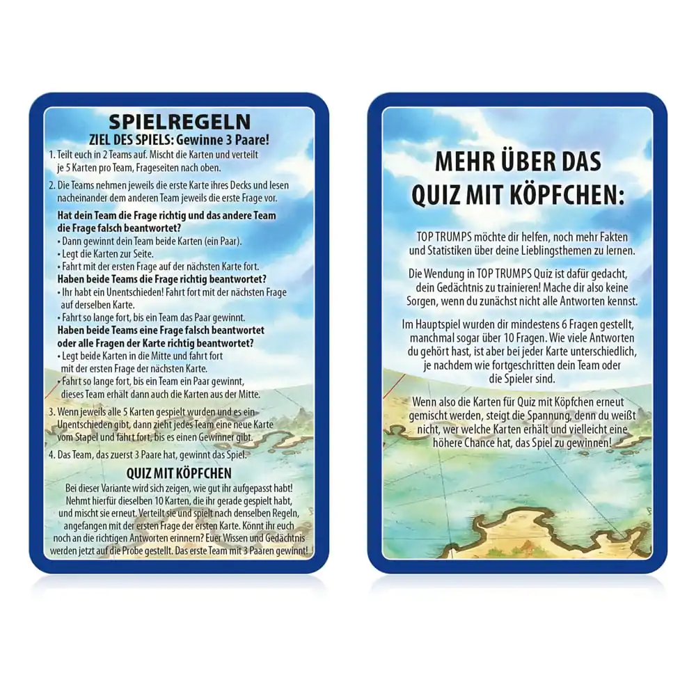 One Piece Card Game Kvíz Top Trumps *Německá verze* fotografii produktu