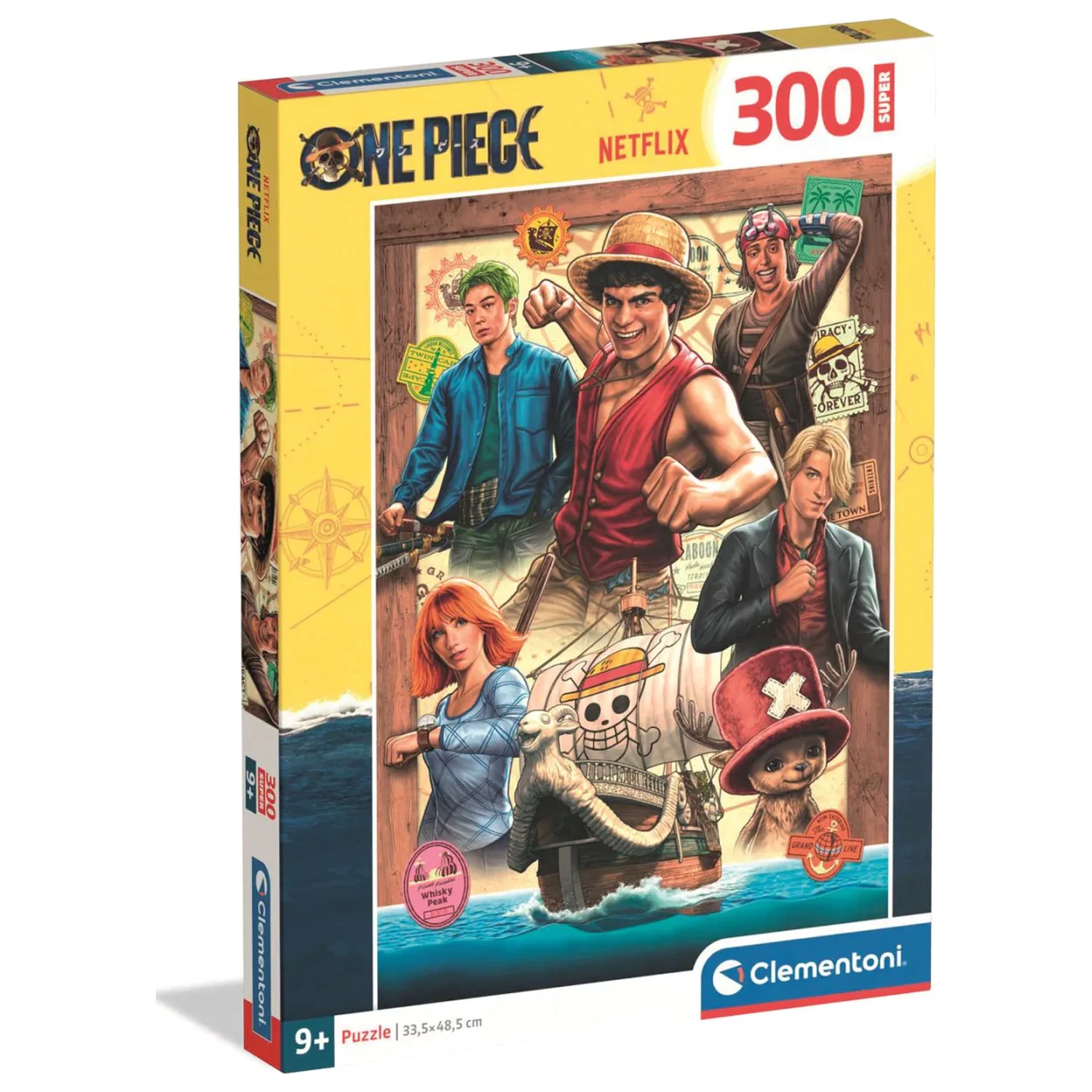 One Piece Treasure Hunt 300dílné puzzle fotografii produktu