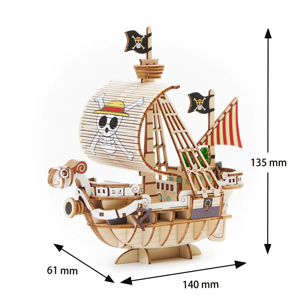 One Piece Wa-Gu-Mi Going Merry Sestavitelná sada 88 ks fotografii produktu