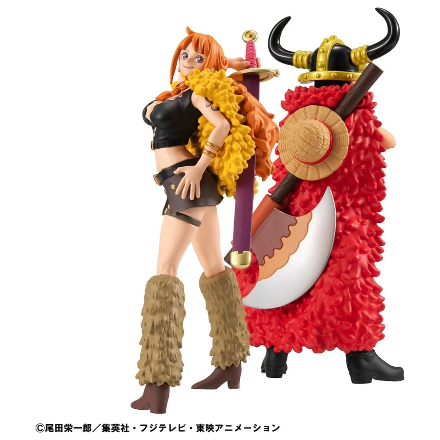 One Piece WALLSTAR PVC figurka Nami (Elbaph Arc) 10 cm fotografii produktu