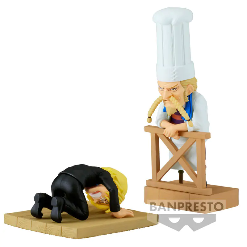 One Piece WCF Log Series Sanji & Zeff 2 sběratelská figurka 8 cm fotografii produktu