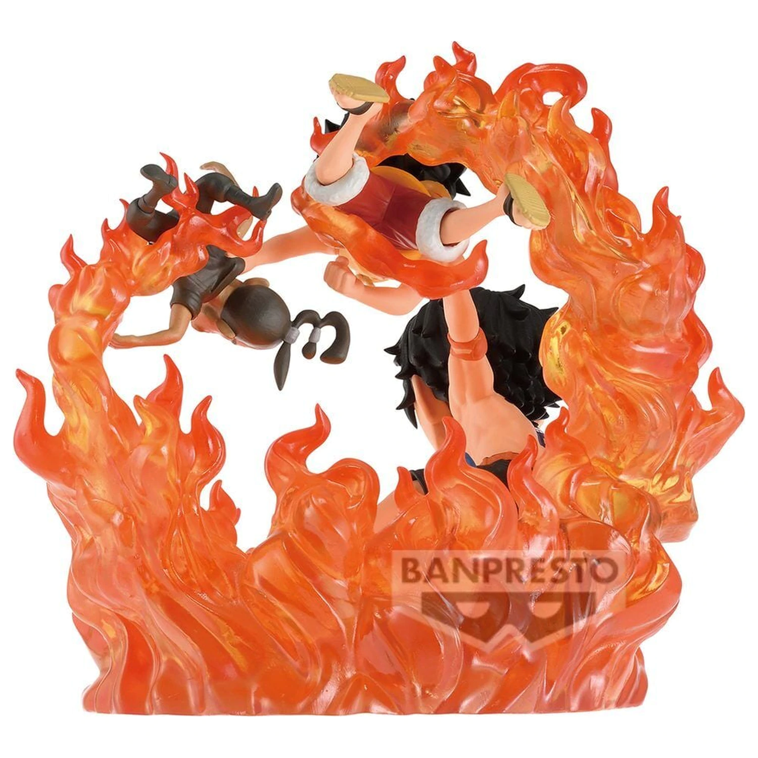 One Piece WCF Log Stories Marineford Portgas D Ace & Monkey D Luffy figurka 10cm fotografii produktu