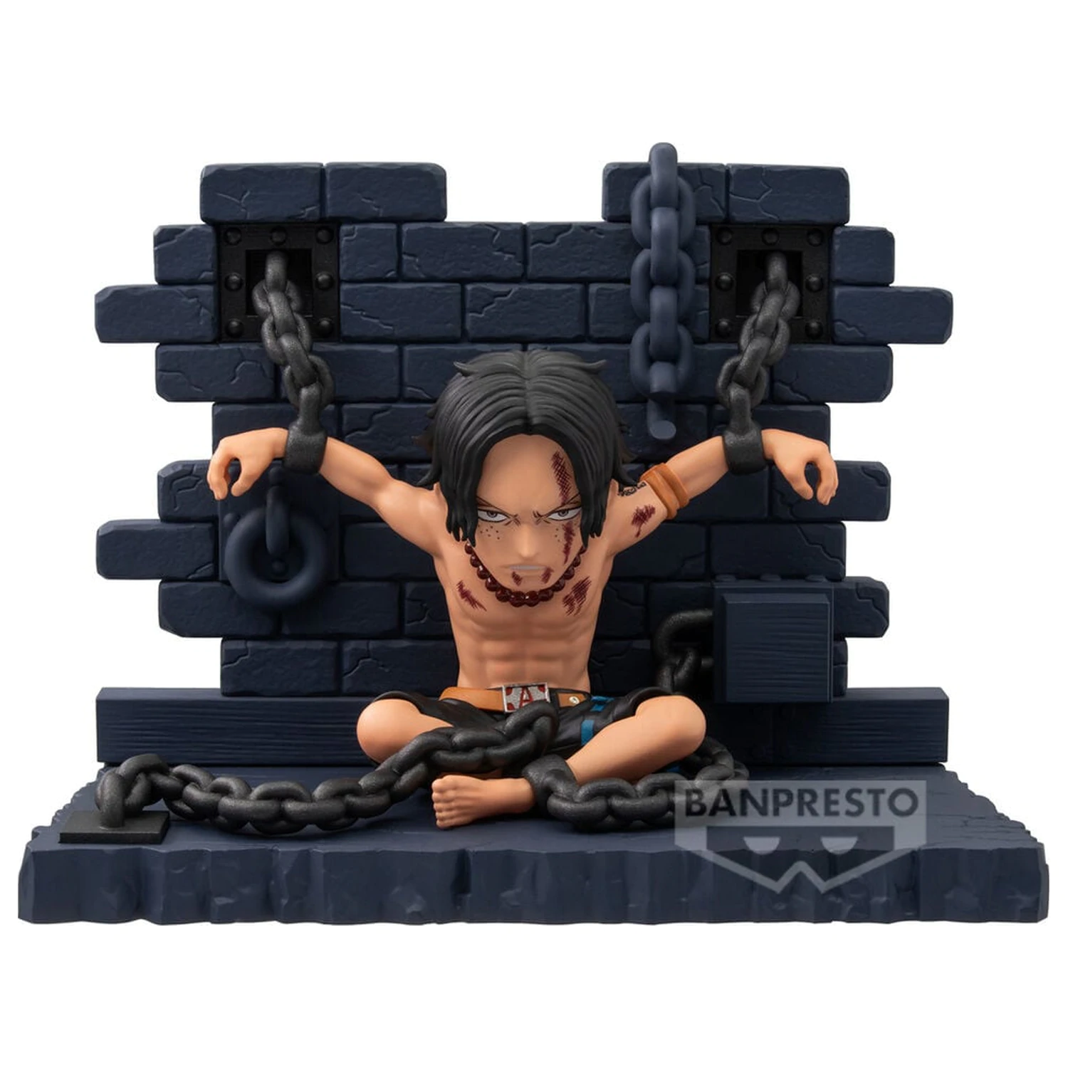 One Piece WCF Log Stories Portgas D Ace Impeldown figurka 8cm fotografii produktu