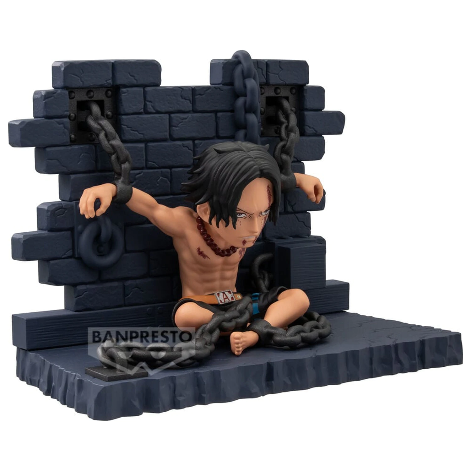 One Piece WCF Log Stories Portgas D Ace Impeldown figurka 8cm fotografii produktu