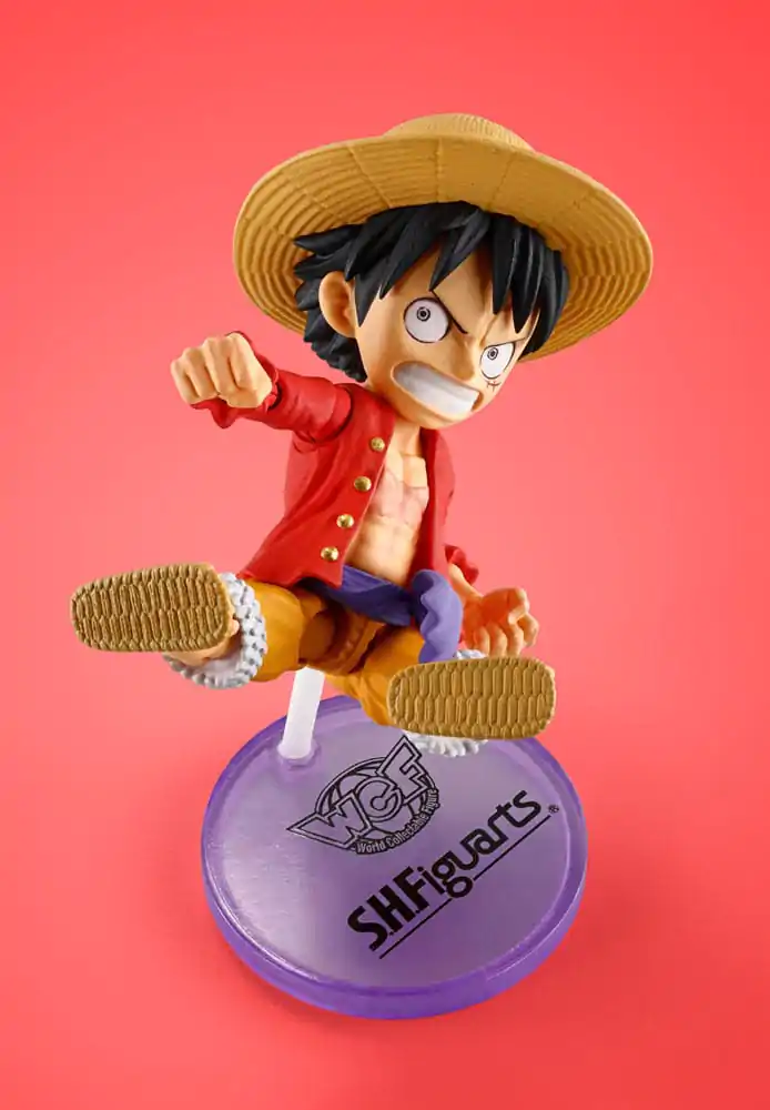 One Piece World Collactable Figures x S.H. Figuarts Akční figurka Monkey D. Luffey 8 cm fotografii produktu