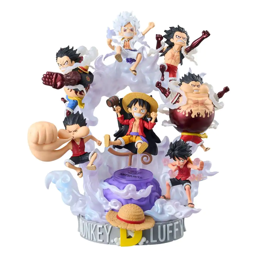 One Piece World Collactable Figures x S.H. Figuarts Akční figurka Monkey D. Luffey 8 cm fotografii produktu