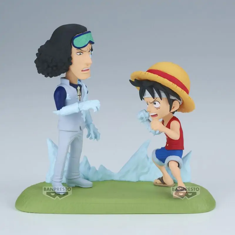 One Piece World Collectable Figure Log Stories Monkey D. Luffy vs Kuzan 9 cm figurka fotografii produktu