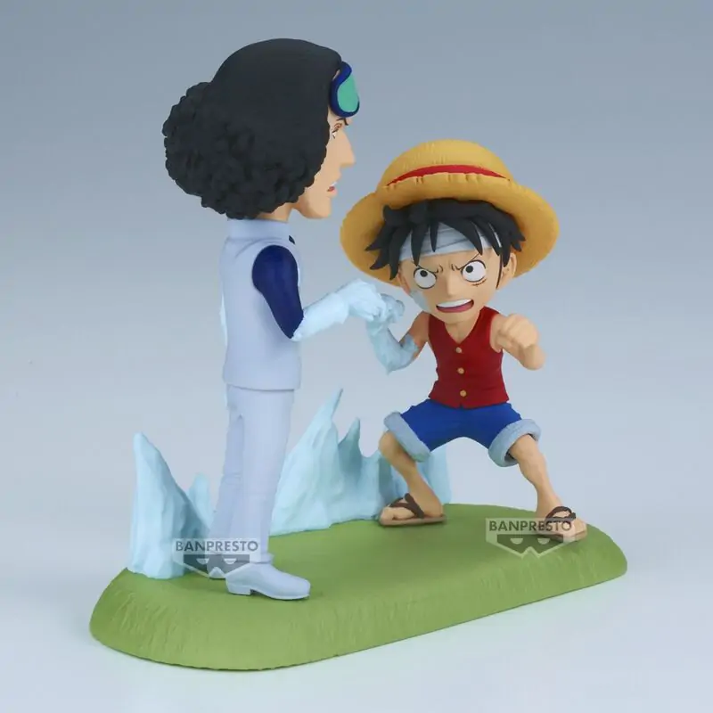 One Piece World Collectable Figure Log Stories Monkey D. Luffy vs Kuzan 9 cm figurka fotografii produktu