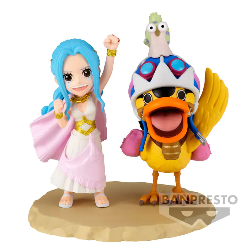 Sběratelská figurka One Piece world collectable Log Series Nefeltari Vivi & Karoo 7 cm fotografii produktu