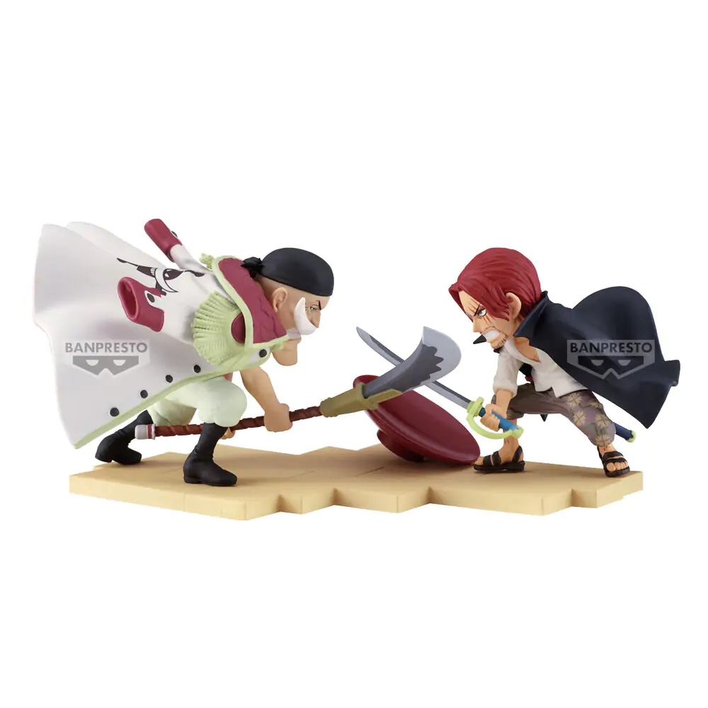 One Piece World Collectable Log Stories Edward Newgate vs. Shanks figurka 13 cm fotografii produktu