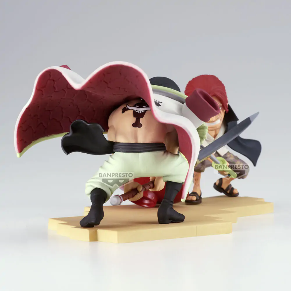 One Piece World Collectable Log Stories Edward Newgate vs. Shanks figurka 13 cm fotografii produktu