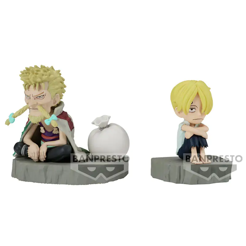 One Piece Sběratelská figurka Sanji & Zeff 6 cm fotografii produktu