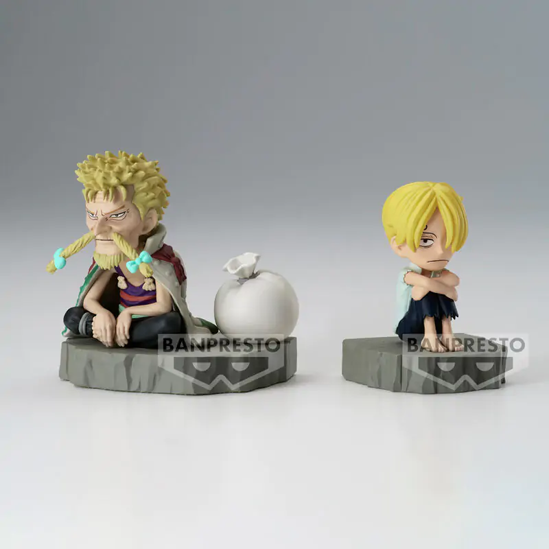 One Piece Sběratelská figurka Sanji & Zeff 6 cm fotografii produktu