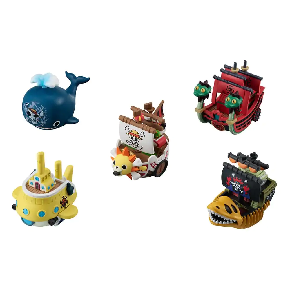 One Piece Yuracolle Series Trading Figure 5-Pack Grand Line Vol. 2 6 cm / Akční figurka - balení 5 ks fotografii produktu
