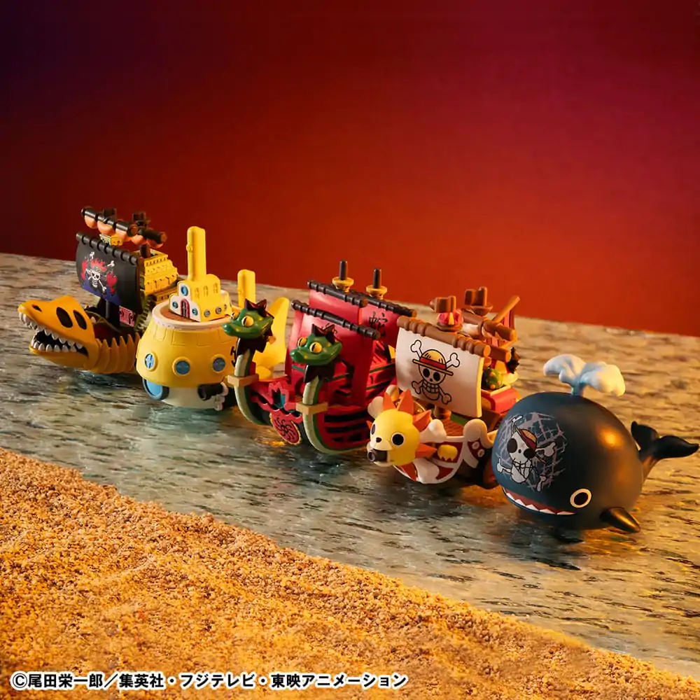 One Piece Yuracolle Series Trading Figure 5-Pack Grand Line Vol. 2 6 cm / Akční figurka - balení 5 ks fotografii produktu