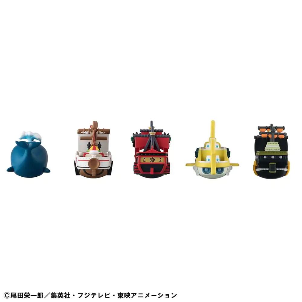 One Piece Yuracolle Series Trading Figure 5-Pack Grand Line Vol. 2 6 cm / Akční figurka - balení 5 ks fotografii produktu