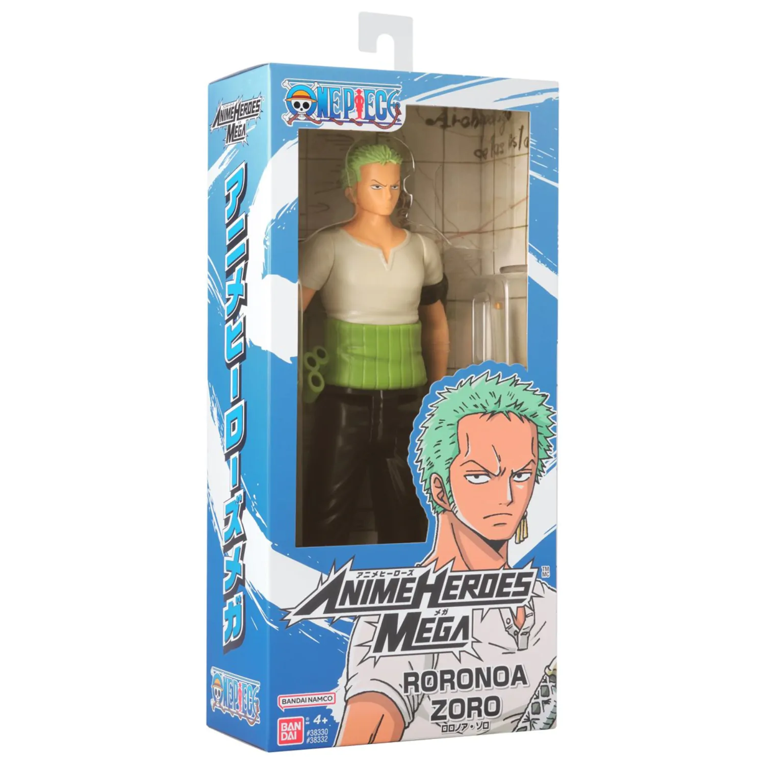 One Piece Zoro Anime Heroes Mega figurka 30cm fotografii produktu