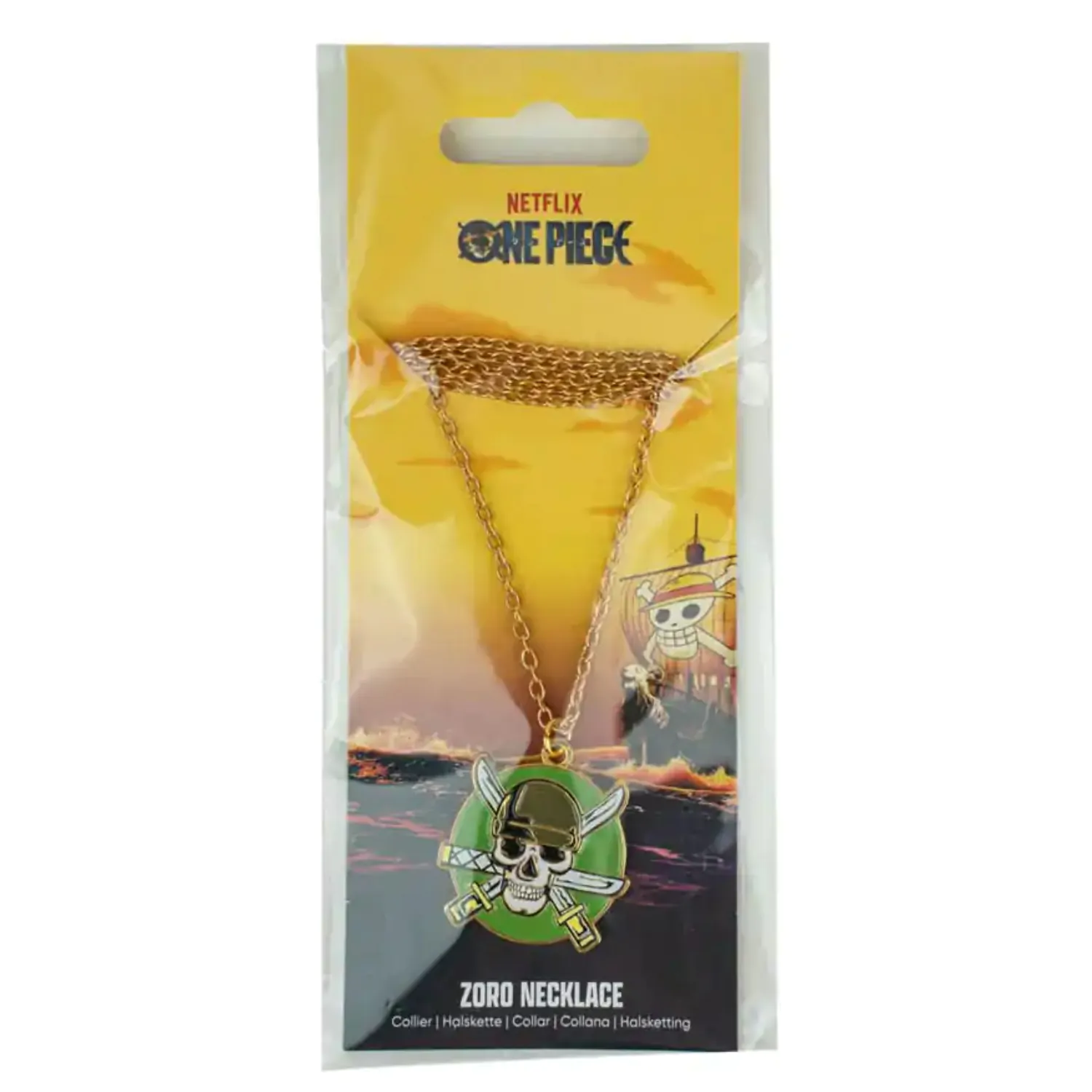 Náhrdelník One Piece s přívěskem Zoro fotografii produktu
