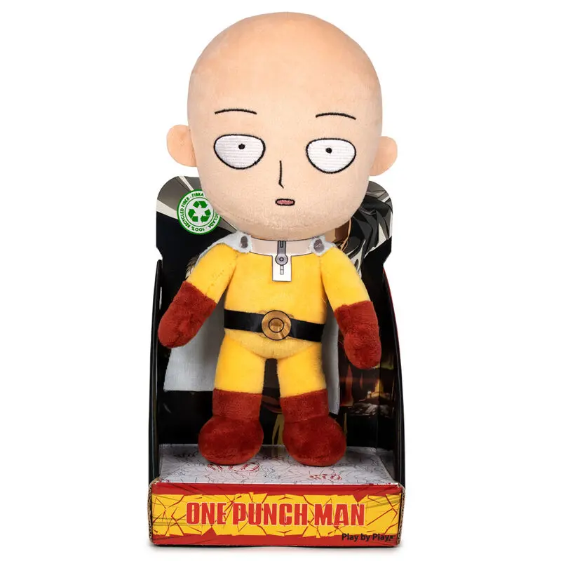 One Punch Man Saitama plyšová hračka 27 cm fotografii produktu