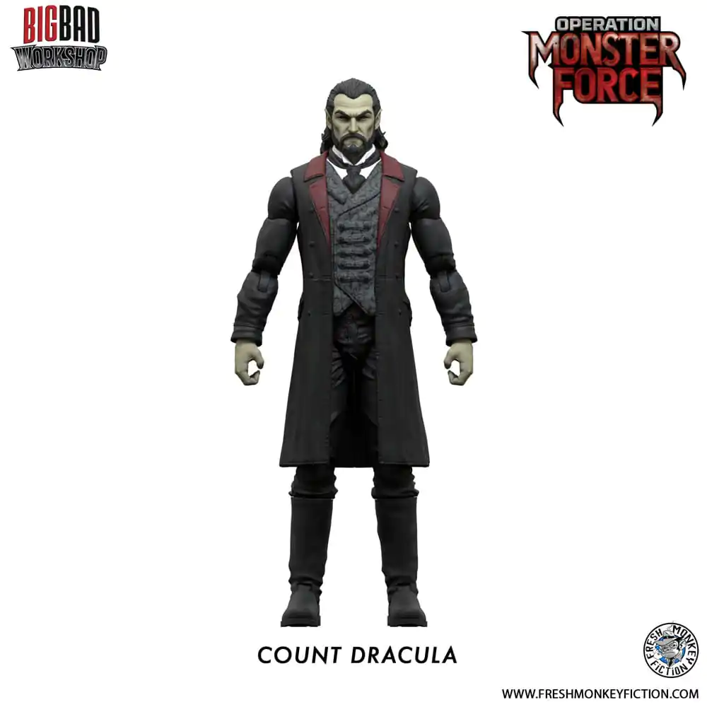 Operation: Monster Force akční figurka 1/12 Count Dracula 15 cm fotografii produktu