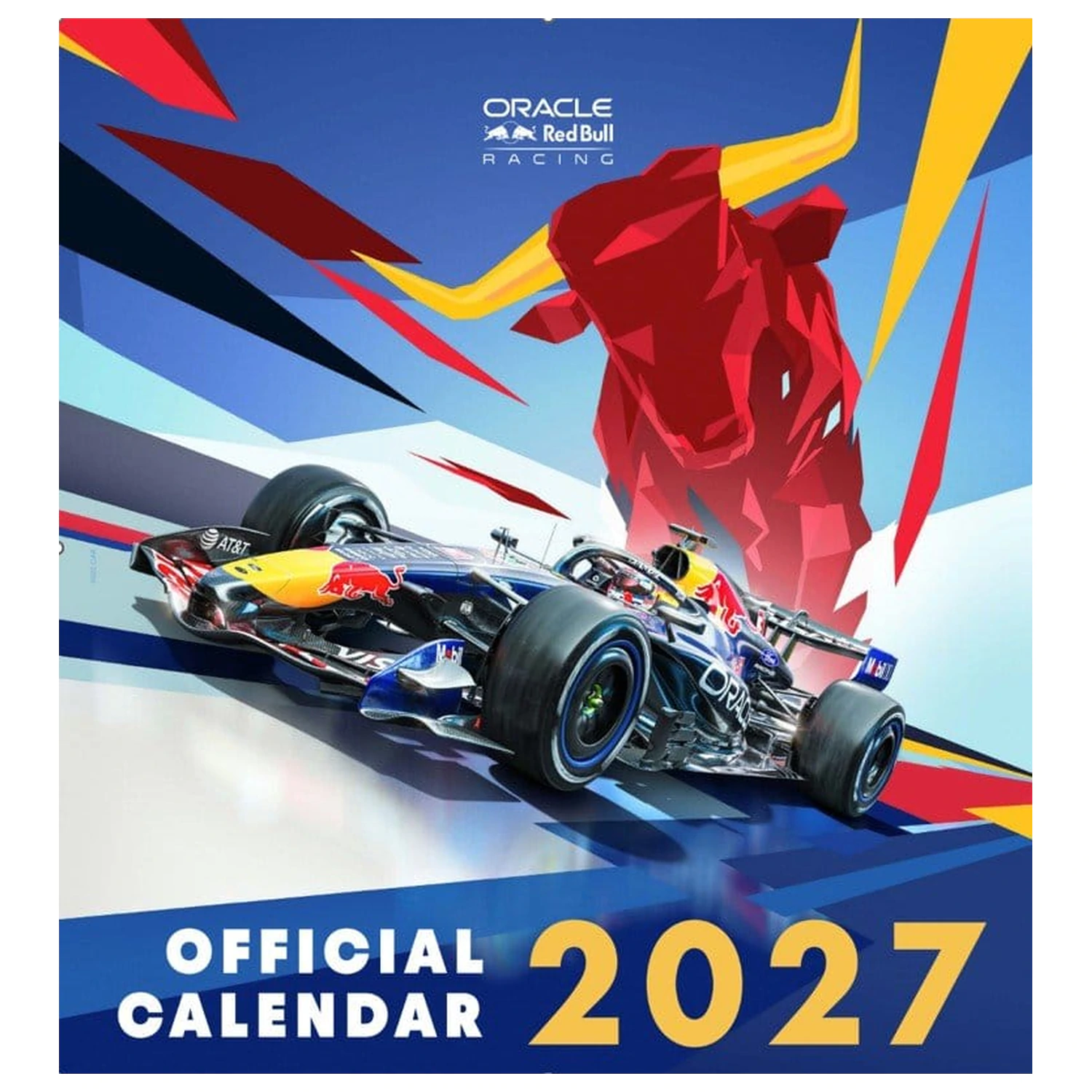 Oracle Red Bull Racing Oficiální kalendář 2027 30 x 30 cm fotografii produktu