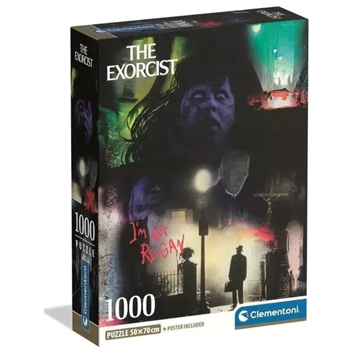 The Exorcist Horror 1000dílné kompaktní puzzle fotografii produktu