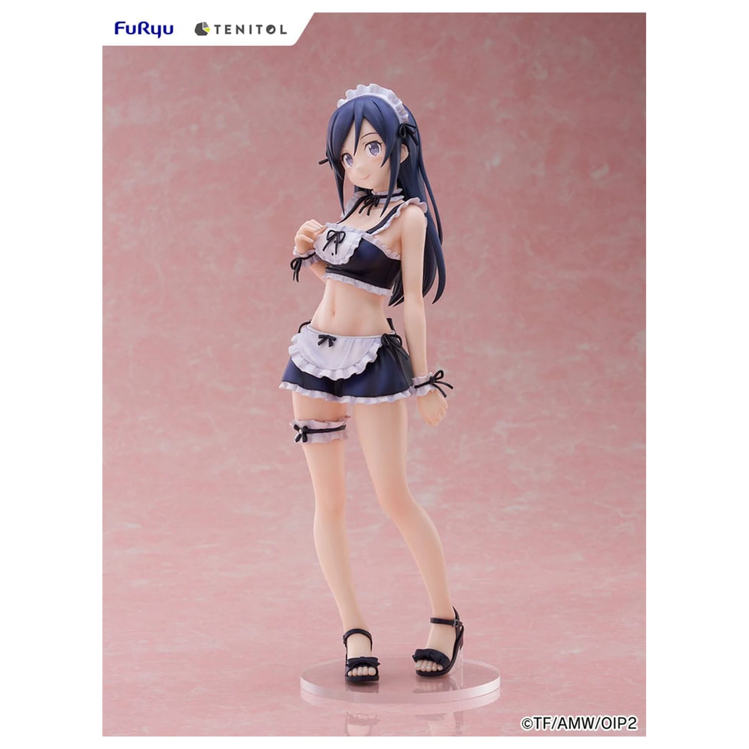 Ore no Imouto ga Konna ni Kawaii Wake ga Nai. Tenitol Tall PVC Soška Aragaki Ayase plavky maid Ver. 30 cm fotografii produktu