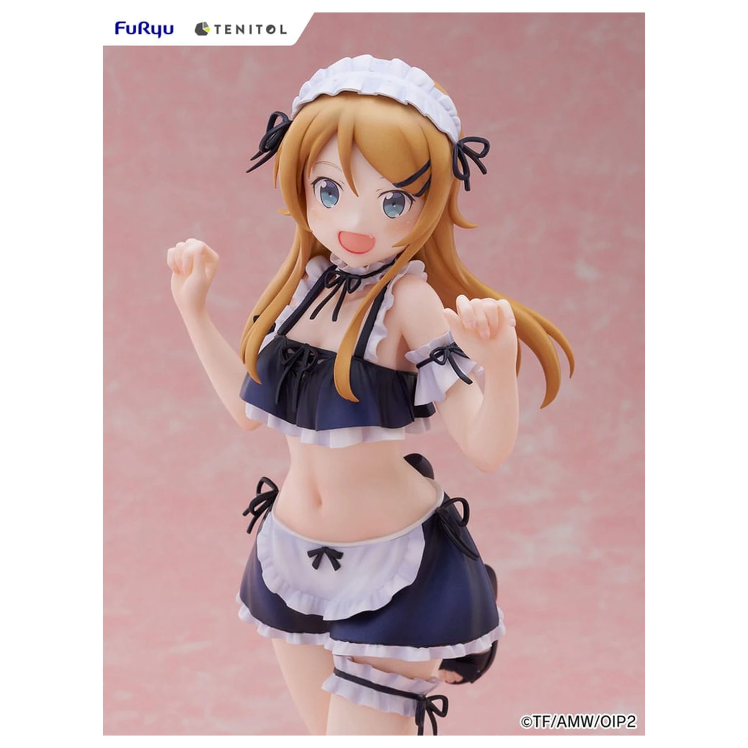 Ore no Imouto ga Konna ni Kawaii Wake ga Nai. Tenitol Vysoká PVC socha Kousaka Kirino v plavkách a oblečení služky Ver. 30 cm fotografii produktu