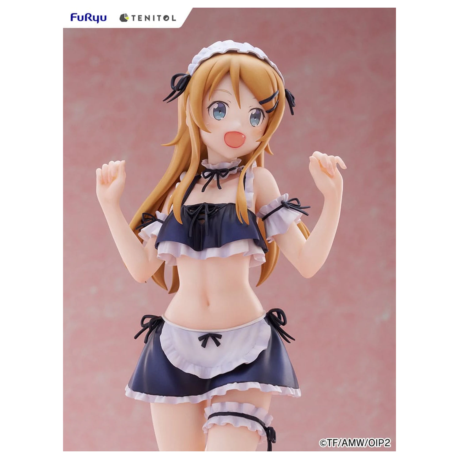 Ore no Imouto ga Konna ni Kawaii Wake ga Nai. Tenitol Vysoká PVC socha Kousaka Kirino v plavkách a oblečení služky Ver. 30 cm fotografii produktu