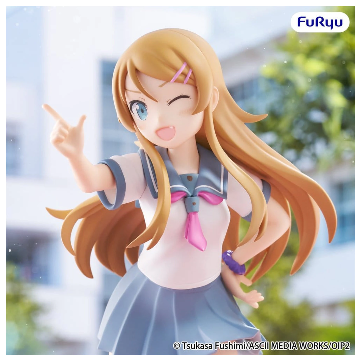 Oreimo 2 Muchute PVC figurka Kirino Kousaka 19 cm fotografii produktu