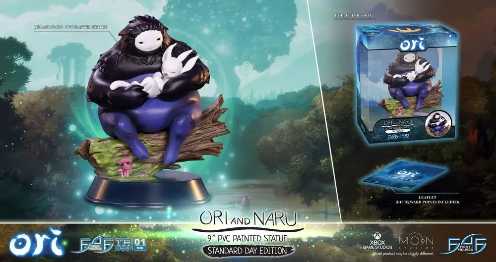 Ori and the Blind Forest PVC soška Ori & Naru Standard Day Edition 22 cm fotografii produktu
